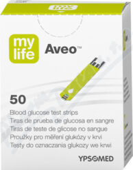 Testovací proužky pro glukometr mylife Aveo