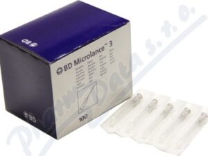 BD Microlance Inj. jehla 22G 0.70x30 černá 100ks