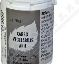 Carbo vegetabilis AKH por.tbl.60