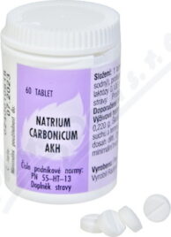 Natrium carbonicum AKH por.tbl.60