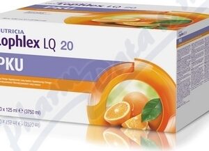 PKU LOPHLEX LQ 20 ŠŤAVNATÝ POMERANČ perorální SOL 30X125ML